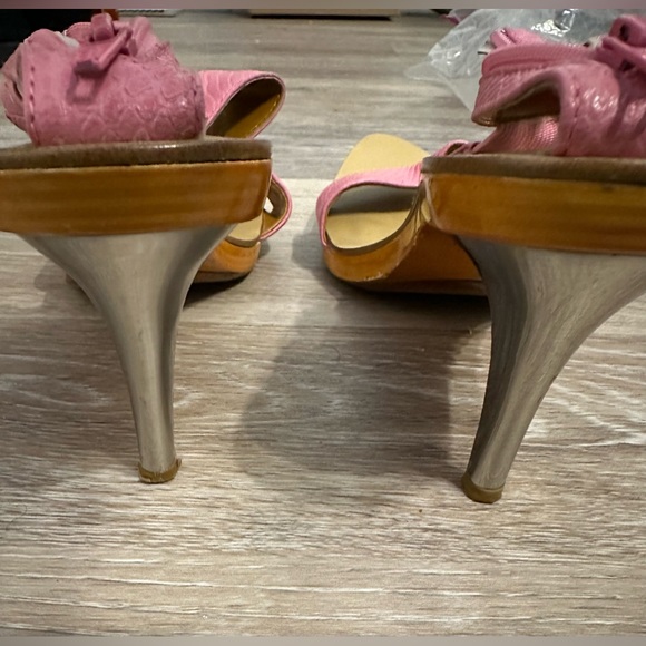 Dollhouse ankle strap studded pumps are a size 10. - Picture 5 of 11